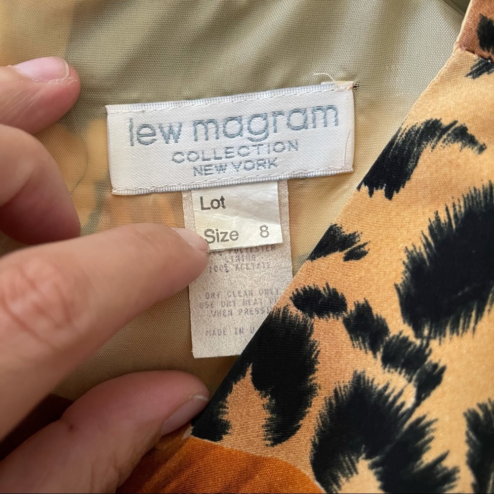 Lew Mogram Cheetah Dress - Picture 5 of 9
